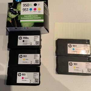 HP Printer ink HP 950 XL and HP 951
